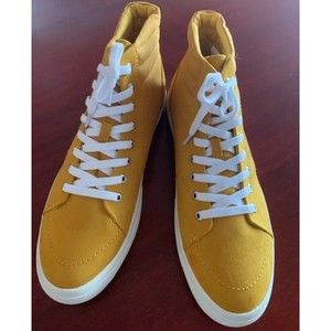 NEW Yellow Maize Men's High Top Sneaker Shoes - Size 11